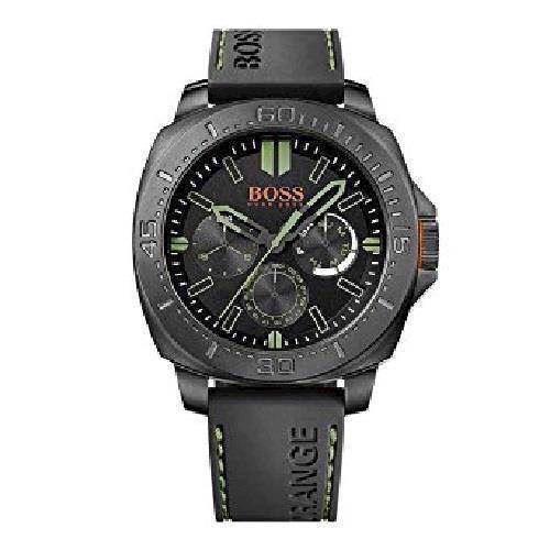 Image of fra Hugo Boss Orange IP Sort Quartz Herre ur